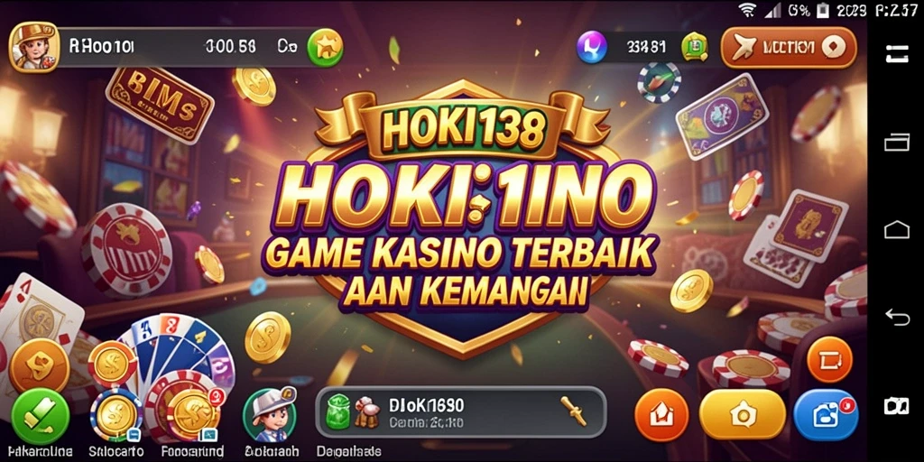 Screenshot gameplay HOKI138 dengan tampilan yang menarik dan interaktif.