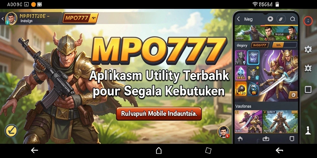 Tampilan antarmuka MPO777 yang user-friendly dan informatif.