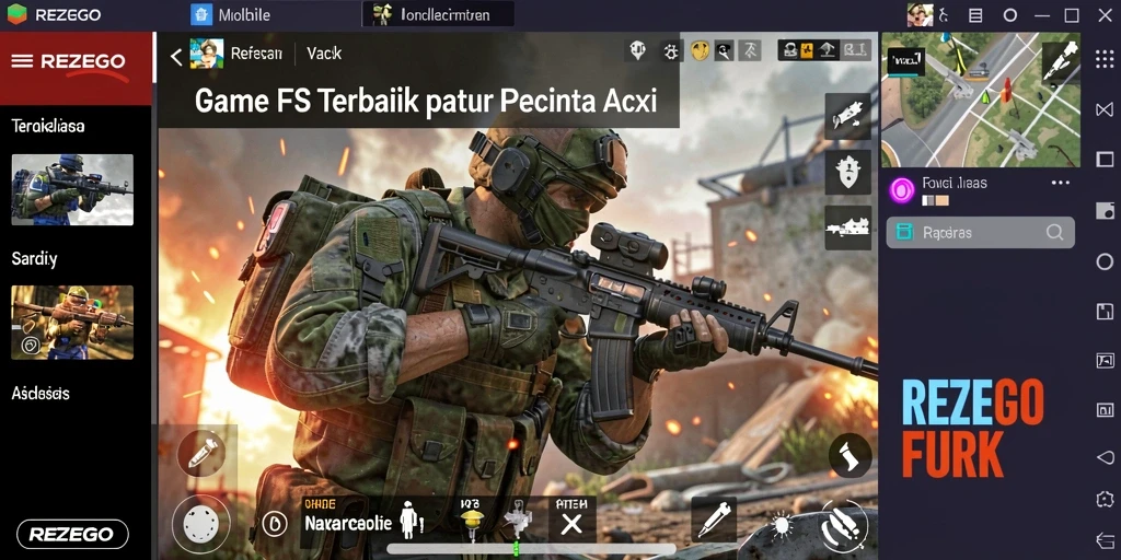Tangkap aksi seru dalam gameplay <strong>REZEGO</strong> yang mendebarkan.