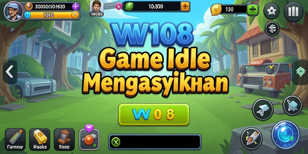 Tampilan gameplay VW108 yang menarik dan penuh warna.